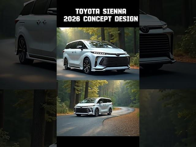  Next-Gen Toyota Sienna 2026 – A Fusion of Style and Technology! #toyota #sienna