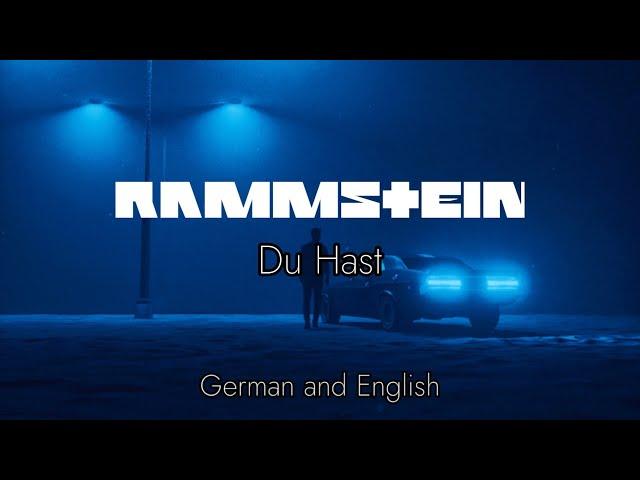 Rammstein - Du Hast - English and German lyrics