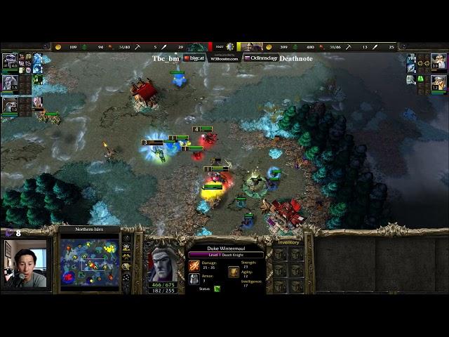 Deathnote (HU) vs tbc_bm (UD) - Highly Recommended - WarCraft 3 - Seeing something new - WC3977