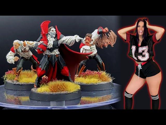 Angela Wants to Suck You Dry | How to Paint Vampire Blood Bowl Minis