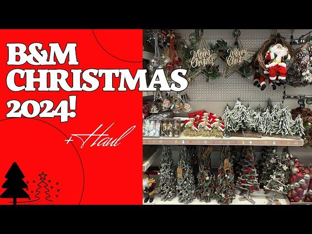  NEW In B&M Christmas 2024 Haul | Festive Finds & Holiday Decor Must-Haves! 