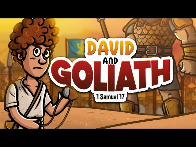 David and Goliath ️🪨 | The battle against the Giant  |Animated Bible Story | My First Bible | 57