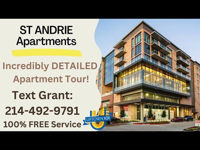 St. Andrie Apartments | Houston TX | One Bedroom Model - BEST Luxury Apartment in Houston?