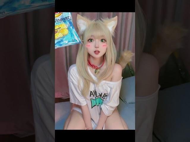 【Tik Tok】cosplay 猫娘 团宝 变装 抖音