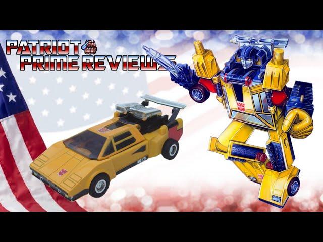 Patriot Prime Reviews 1984 G1 Sunstreaker