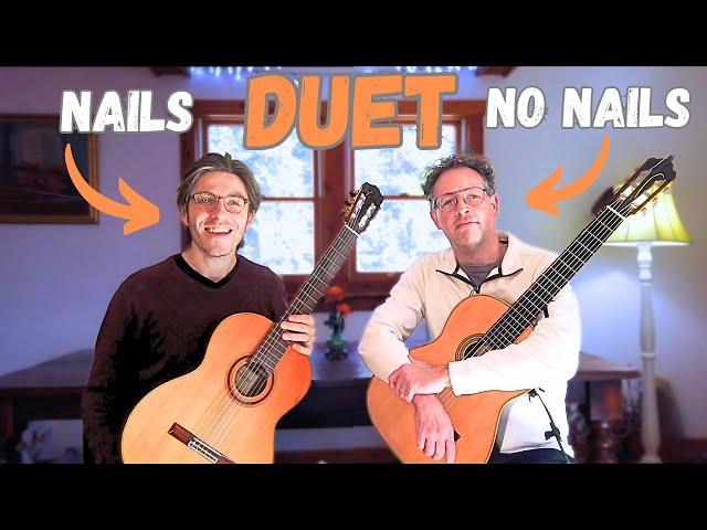 Can You Hear the Difference? Guitarists Play DUET With & Without Nails