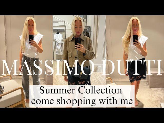 MASSIMO DUTTI  HAUL TRY ON SUMMER COLLECTION | COME SHOPPING WITH ME TO MASSIMO DUTTI