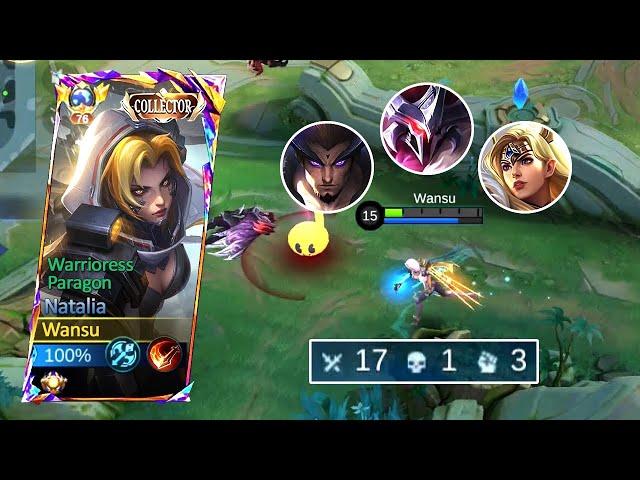 HOW NATALIA ROAM BECOMES DANGEROUS WHEN IGNORED  | TOP GLOBAL NATALIA GAMEPLAY | MLBB