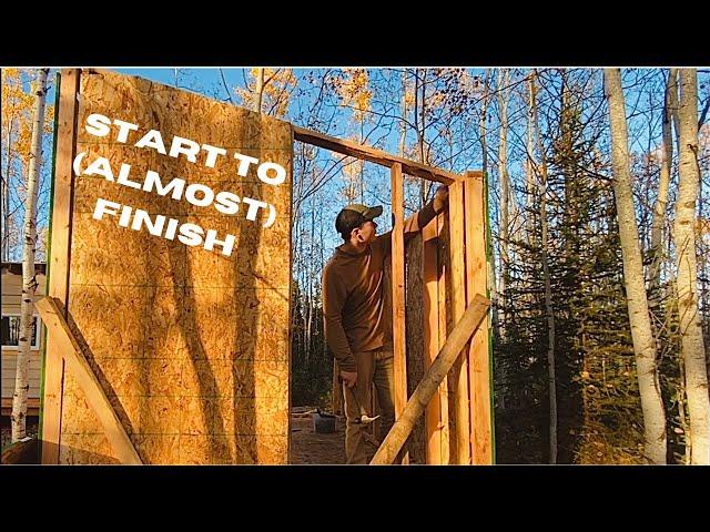 Offgrid Shed Build | Start to (almost) Finish