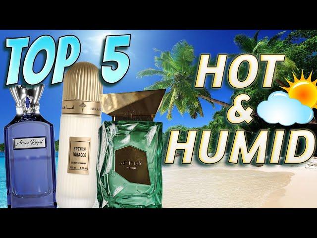 Top 5 Perfumes for Hot & Humid weather. ️Affordable Long Lasting Fragrances You Must Try!