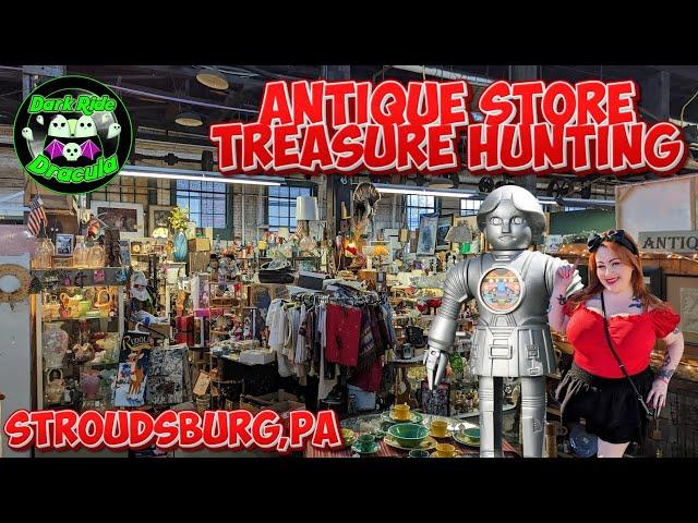 ANTIQUE STORE RETRO TREASURE HUNTING - STROUDSBURG,PA