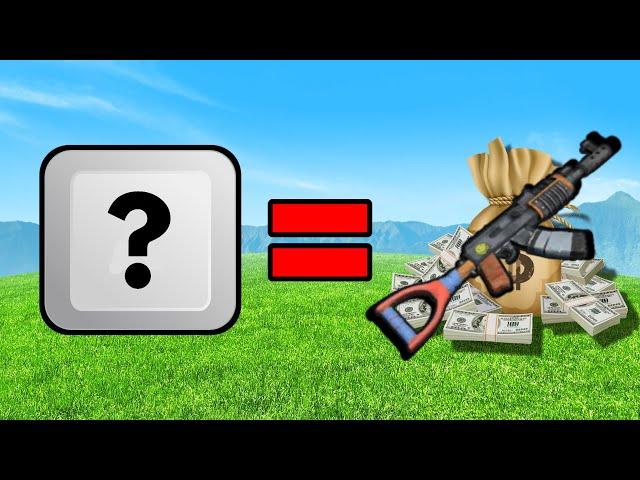 everytime you press THIS BUTTON you get a RANDOM ITEM