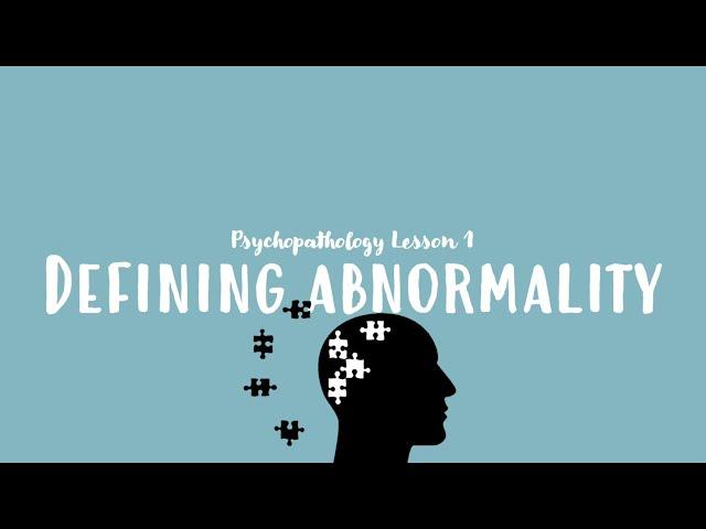 A-Level Psychology (AQA): Defining Abnormality