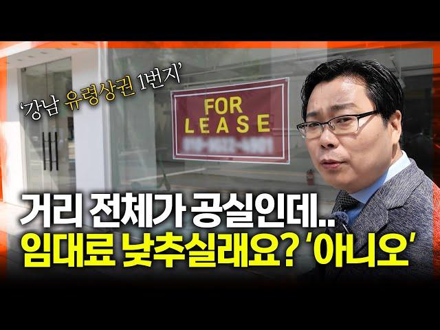 유령상권 가로수길 '최악의 상황'.. 임대료 낮추느니 공실이 낫다는 주인들.. 이유는? I 부동산, 상가 I 집땅지성 김인만