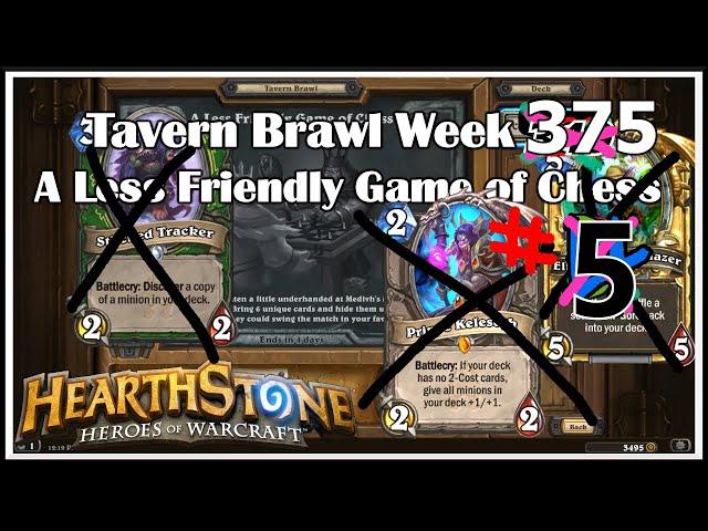 Hearthstone: Tavern Brawl - A Less Friendly Game of Chess # 5 - Week 375