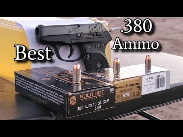 .380 auto (Speer Gold Dot VS Federal HST *micro* VS Underwood Xtreme Defender) Ballistics Gel Test