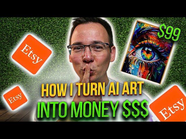 How to SUCCESSFULLY Sell Etsy AI Art in 2024 (A to Z)