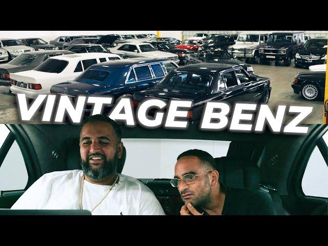 Managing 100+ VINTAGE Mercedes Collection! Koenig, AMG, SGS Styling Garage | VLOG #008