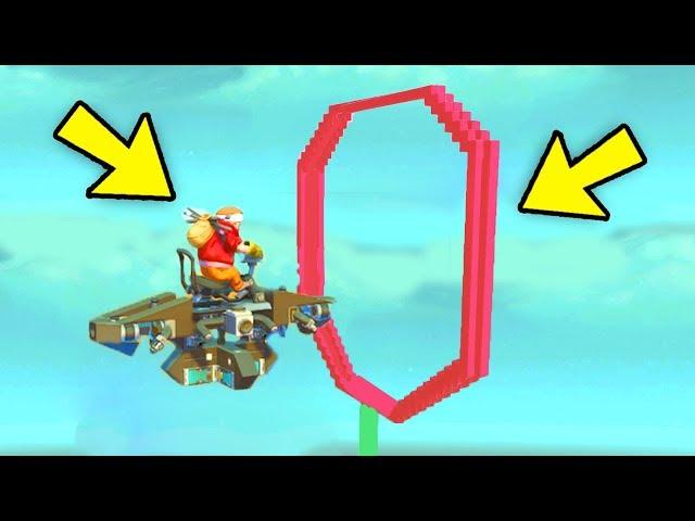 ВОЗДУШНЫЕ ГОНКИ ЧЕРЕЗ КОЛЬЦА В СКРАП МЕХАНИК ! ИГРАЕМ В SCRAP MECHANIC