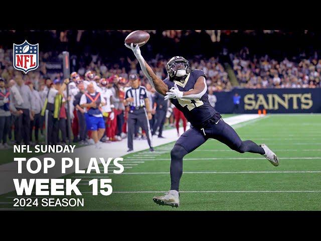 Top Plays From Sunday | NFL 2024 Season Week 15