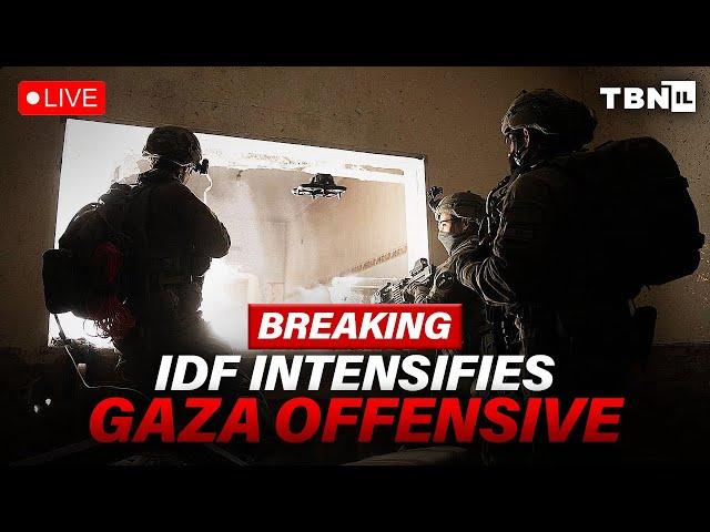 BREAKING: Major Gaza Offensive INTENSIFIES; IDF Orders Mass Evacuations | Live Q&A | TBN Israel