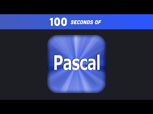 Pascal in 100 Seconds