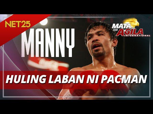 Manny Pacquiao tinitingnang retirement fight si Mario Barrios