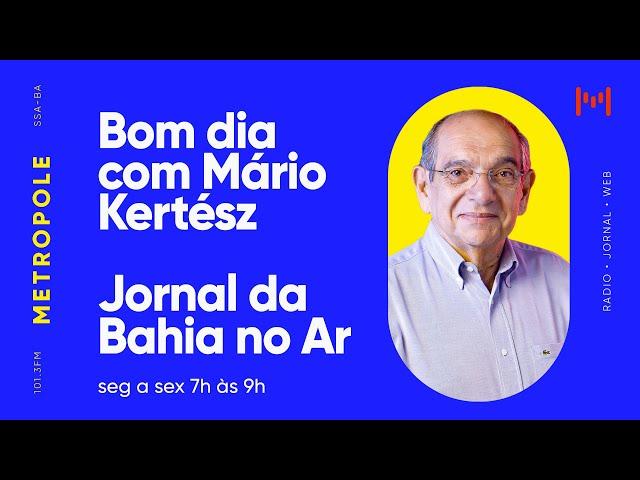 Bom Dia com Mário Kertész e JB no Ar -  Jerônimo Rodrigues - 16/12/2024