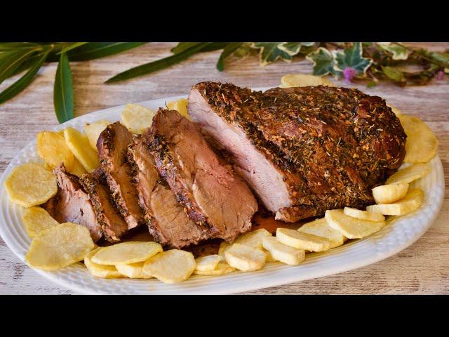 Very juicy meat recipe. Baked pork tenderloin like in a restaurant.