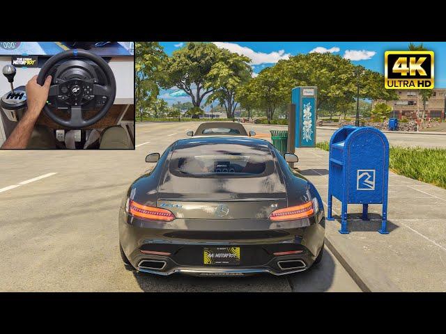 Mercedes AMG GT & Mercedes SL63 AMG | The Crew Motorfest | Thrustmaster T300RS + TH8A Gameplay