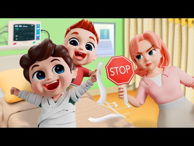 Don't Be Naughty at Hospital - Educational Videos + More Bibiberry Nursery Rhymes & Kids Songs