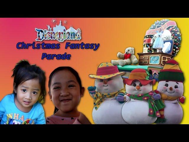 A Christmas Fantasy Parade 2016 wid Andy and Lexa