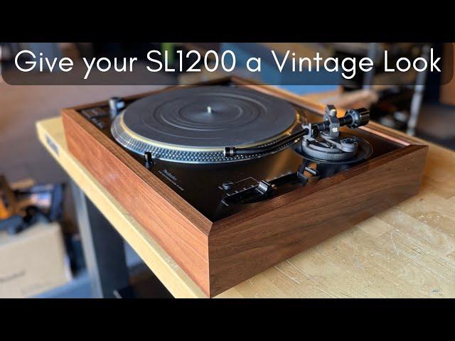 Giving the Technics SL1200 a Vintage Look