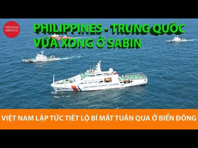 Việt Nam tiết lộ bí mật tuần qua ở biển Đông, sau khi Philippines rút tàu khỏi Sabin