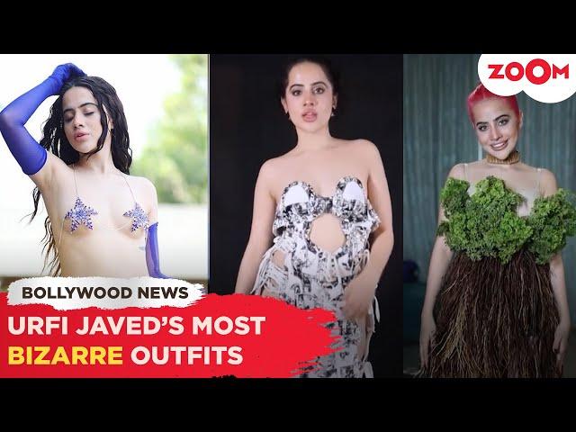 Urfi Javed Fashion | Uorfi Javed's most BOLD & bizarre outfit of all time