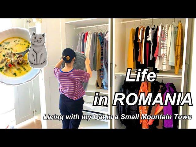  IKEA Room Makeover, Oyster Mushroom Soup, Exploring the Town, Living in Romania Silent Vlog 