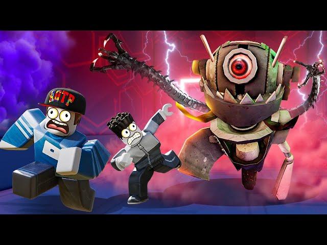 ПОБЕГ С ЗАВОДА РОБОТОВ. ESCAPE EVIL ROBOT FACTORY!