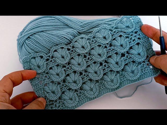 No one has ever knitted this model this easily before. crochet stitch