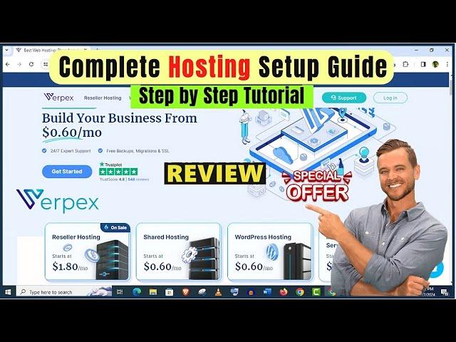 Verpex Hosting Complete Setup Guide - Verpex Web Hosting Tutorial 2024!