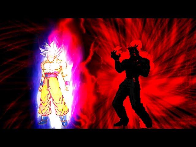 Goku Vs. Valmar Rugal - ULTIMATE Boss Fight! (Dragon Ball x SNK KOF)