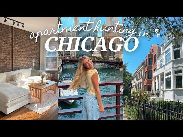 APARTMENT HUNTING IN CHICAGO | touring 5 apartments with rent prices!