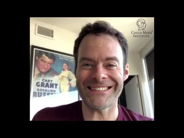 Anxiety and What I Would Tell #MyYoungerSelf | Bill Hader | Child Mind Institute