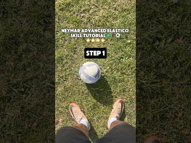 Neymar Advanced Elastico SKILL TUTORIAL #football #shorts