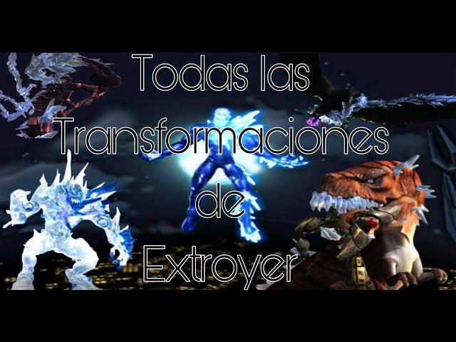 Todas las Transformaciones de Extroyer |Max Steel|\[DjCow887]/