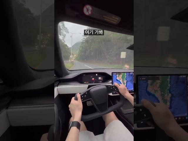 [250만뷰] 테슬라 모델S 플래드도 부족하다는 그녀