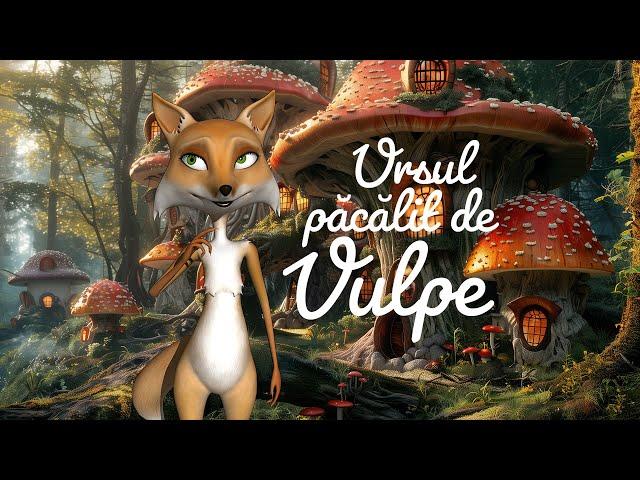 Ursul Păcălit de Vulpe - O Aventură Magica în Lumea Basmelor!