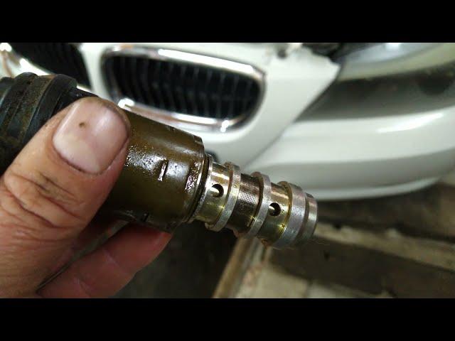 Клапана VANOS BMW N46/N42. Промывка, косвенная дефектов