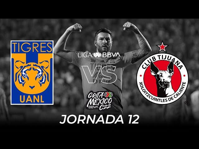 Resumen | Tigres UANL 2 - 0 Tijuana | Liga MX - Clausura 2022  - Jornada 12 | LIGA BBVA MX