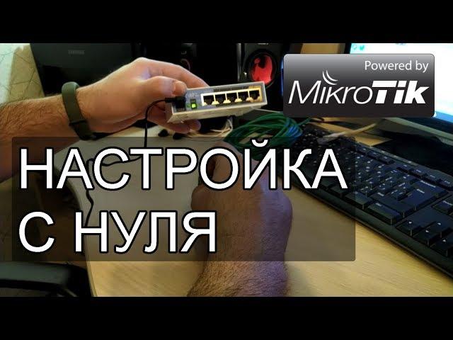 Первоначальная настройка MIKROTIK с нуля: DNS, DHCP, NAT, статический и динамический IP