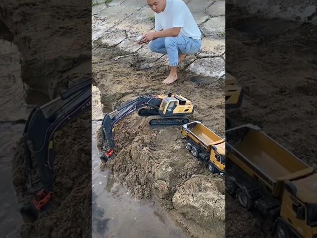 MINI Remote Control J.C.B. And Truck || wait for end
